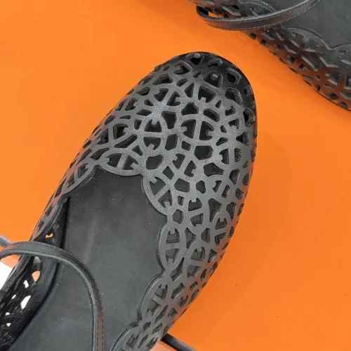 Replica Hermes Flat Shoes For Women #1400940 $112.00 USD for Wholesale