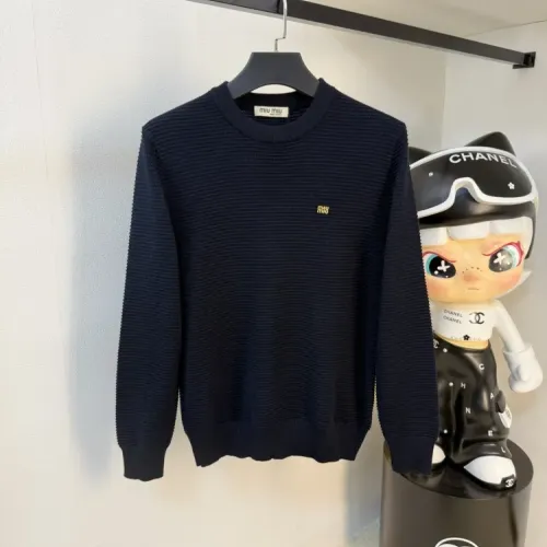 Wholesale MIU MIU Sweaters Long Sleeved For Unisex #1400948 $100.00 USD, Wholesale Quality Replica MIU MIU Sweaters