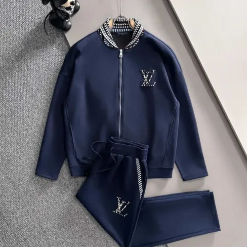 Wholesale Louis Vuitton LV Tracksuits Long Sleeved For Men #1401094 $125.00 USD, Wholesale Quality Replica Louis Vuitton LV Tracksuits