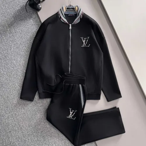 Wholesale Louis Vuitton LV Tracksuits Long Sleeved For Men #1401095 $125.00 USD, Wholesale Quality Replica Louis Vuitton LV Tracksuits