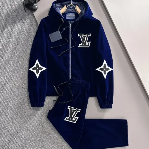 Wholesale Louis Vuitton LV Tracksuits Long Sleeved For Men #1401096 $125.00 USD, Wholesale Quality Replica Louis Vuitton LV Tracksuits