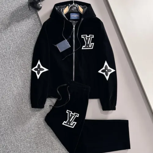 Wholesale Louis Vuitton LV Tracksuits Long Sleeved For Men #1401098 $125.00 USD, Wholesale Quality Replica Louis Vuitton LV Tracksuits