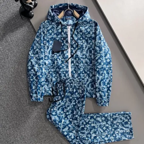 Wholesale Louis Vuitton LV Tracksuits Long Sleeved For Men #1401099 $125.00 USD, Wholesale Quality Replica Louis Vuitton LV Tracksuits