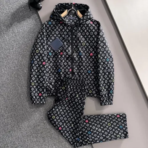 Wholesale Louis Vuitton LV Tracksuits Long Sleeved For Men #1401101 $125.00 USD, Wholesale Quality Replica Louis Vuitton LV Tracksuits