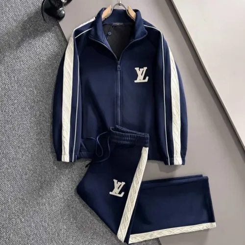 Wholesale Louis Vuitton LV Tracksuits Long Sleeved For Men #1401107 $125.00 USD, Wholesale Quality Replica Louis Vuitton LV Tracksuits
