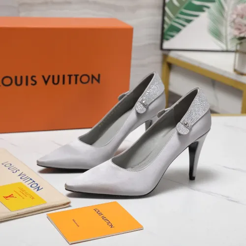 Wholesale Louis Vuitton High-Heeled Shoes For Women #1401121 $122.00 USD, Wholesale Quality Replica Louis Vuitton High-Heeled Shoes