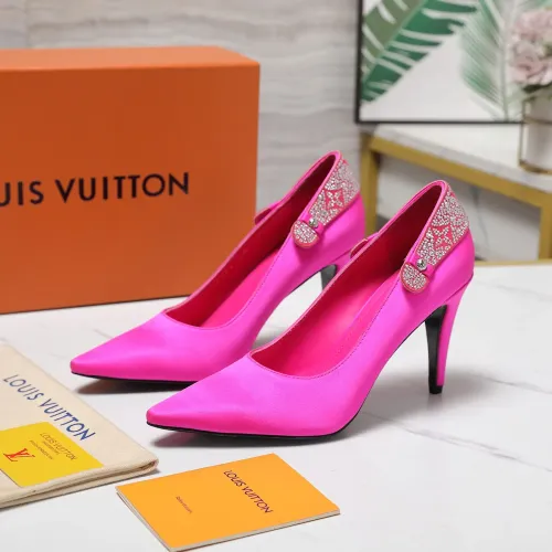 Wholesale Louis Vuitton High-Heeled Shoes For Women #1401122 $122.00 USD, Wholesale Quality Replica Louis Vuitton High-Heeled Shoes
