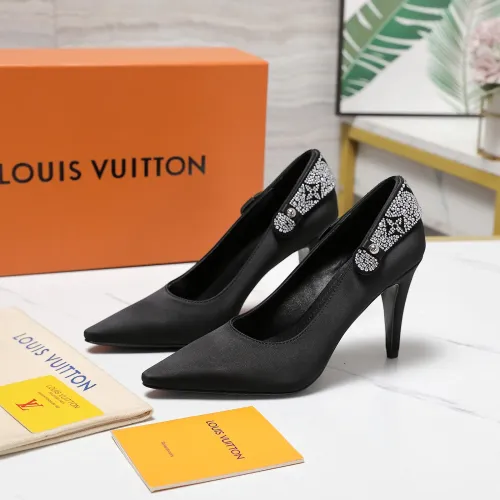Wholesale Louis Vuitton High-Heeled Shoes For Women #1401123 $122.00 USD, Wholesale Quality Replica Louis Vuitton High-Heeled Shoes
