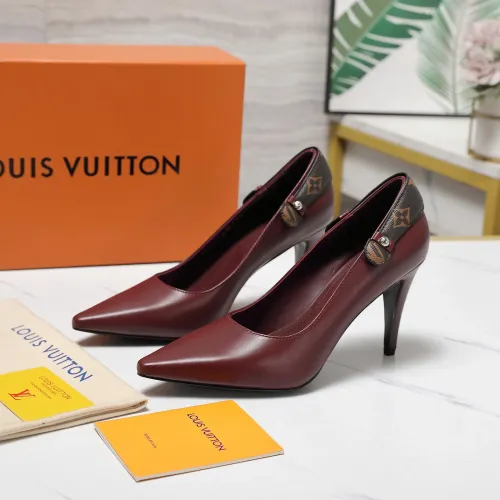 Wholesale Louis Vuitton High-Heeled Shoes For Women #1401125 $122.00 USD, Wholesale Quality Replica Louis Vuitton High-Heeled Shoes