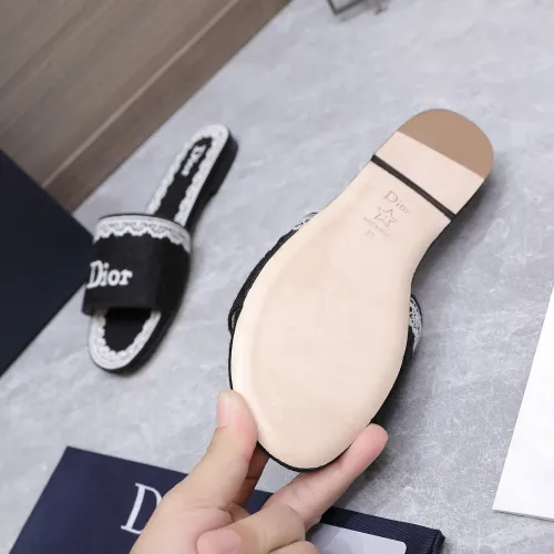 Replica Christian Dior Slippers For Women #1401143 $92.00 USD for Wholesale