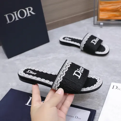 Replica Christian Dior Slippers For Women #1401143 $92.00 USD for Wholesale