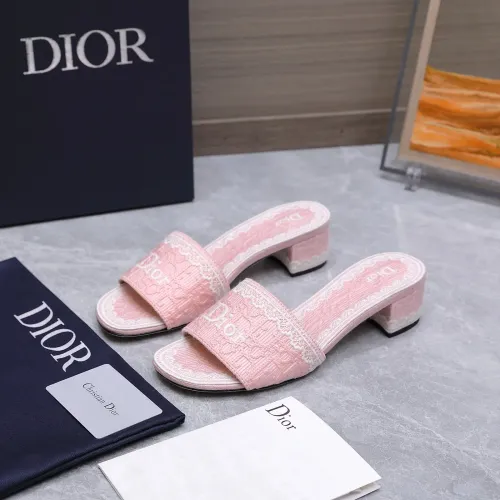 Wholesale Christian Dior Slippers For Women #1401147 $92.00 USD, Wholesale Quality Replica Christian Dior Slippers