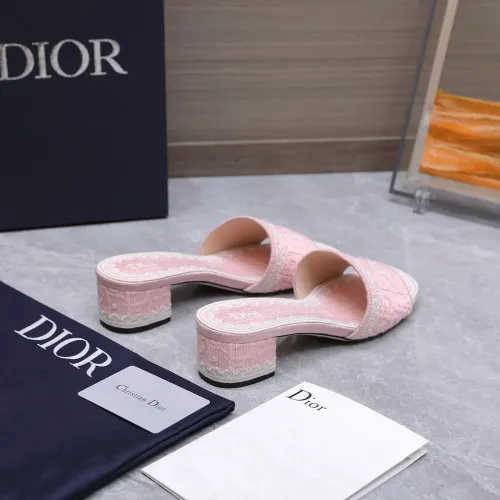 Replica Christian Dior Slippers For Women #1401147 $92.00 USD for Wholesale