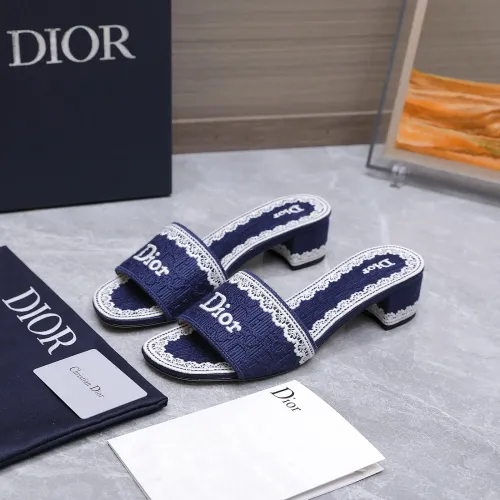 Wholesale Christian Dior Slippers For Women #1401149 $92.00 USD, Wholesale Quality Replica Christian Dior Slippers