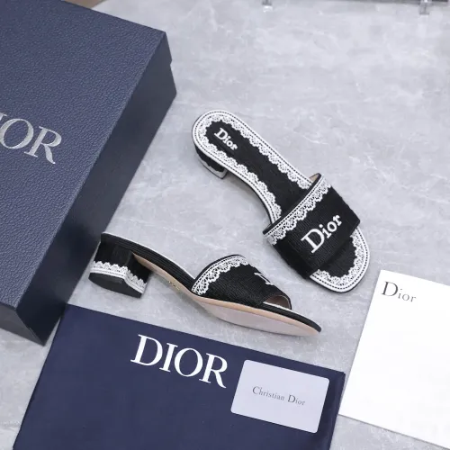 Replica Christian Dior Slippers For Women #1401150 $92.00 USD for Wholesale