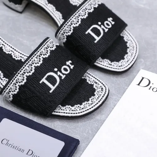 Replica Christian Dior Slippers For Women #1401150 $92.00 USD for Wholesale