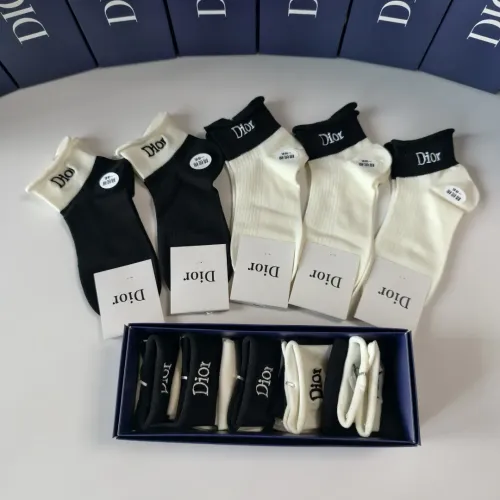 Wholesale Christian Dior Socks #1401174 $29.00 USD, Wholesale Quality Replica Christian Dior Socks