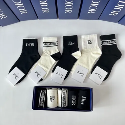 Wholesale Christian Dior Socks #1401182 $27.00 USD, Wholesale Quality Replica Christian Dior Socks