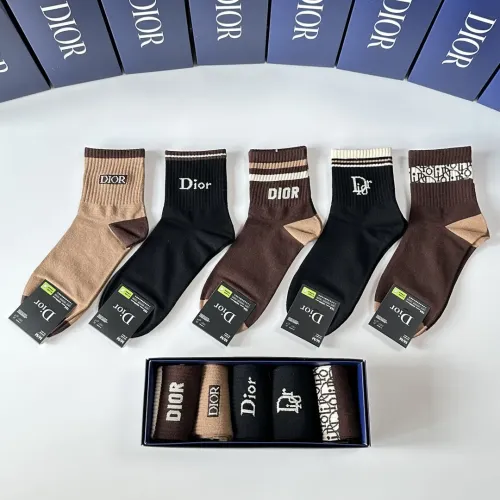 Wholesale Christian Dior Socks #1401183 $27.00 USD, Wholesale Quality Replica Christian Dior Socks