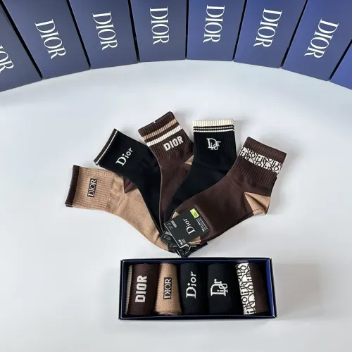 Replica Christian Dior Socks #1401183 $27.00 USD for Wholesale