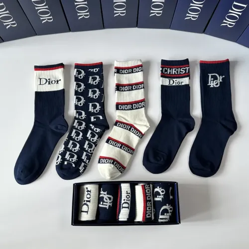 Wholesale Christian Dior Socks #1401186 $29.00 USD, Wholesale Quality Replica Christian Dior Socks