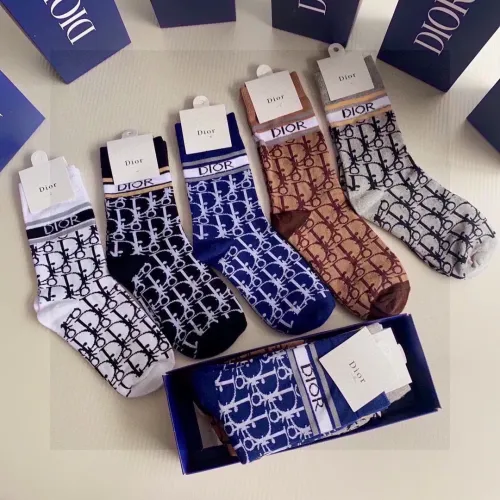 Wholesale Christian Dior Socks #1401189 $29.00 USD, Wholesale Quality Replica Christian Dior Socks