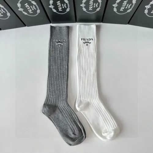 Wholesale Prada Socks #1401217 $29.00 USD, Wholesale Quality Replica Prada Socks