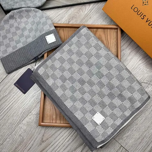 Wholesale Louis Vuitton LV Hat and Scarf Set #1401292 $48.00 USD, Wholesale Quality Replica Louis Vuitton LV Hat and Scarf and Glove Set