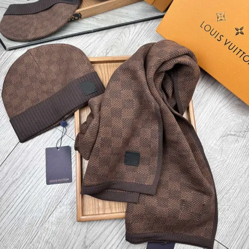 Replica Louis Vuitton LV Hat and Scarf Set #1401293 $48.00 USD for Wholesale