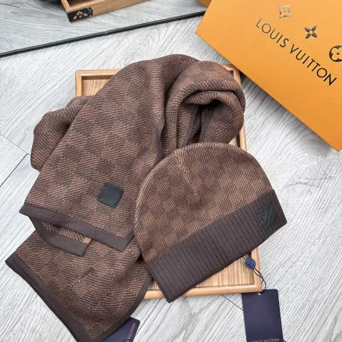 Replica Louis Vuitton LV Hat and Scarf Set #1401293 $48.00 USD for Wholesale