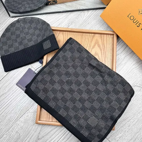 Wholesale Louis Vuitton LV Hat and Scarf Set #1401295 $48.00 USD, Wholesale Quality Replica Louis Vuitton LV Hat and Scarf and Glove Set