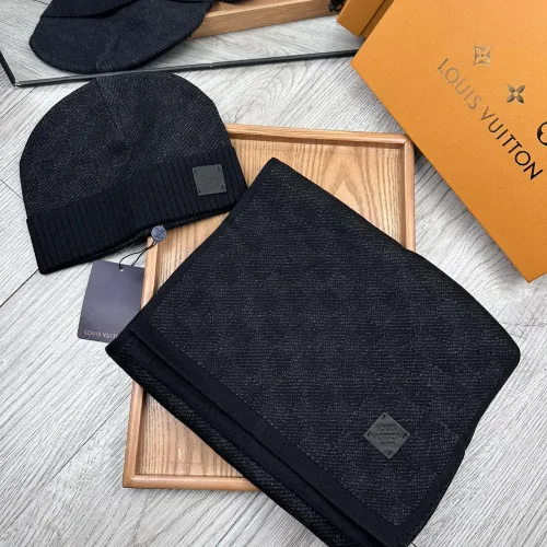 Wholesale Louis Vuitton LV Hat and Scarf Set #1401296 $48.00 USD, Wholesale Quality Replica Louis Vuitton LV Hat and Scarf and Glove Set