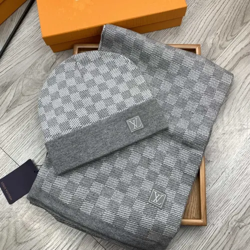 Wholesale Louis Vuitton LV Hat and Scarf Set #1401297 $48.00 USD, Wholesale Quality Replica Louis Vuitton LV Hat and Scarf and Glove Set