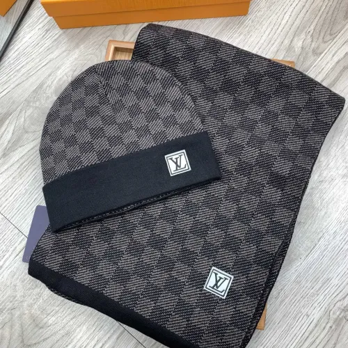 Wholesale Louis Vuitton LV Hat and Scarf Set #1401299 $48.00 USD, Wholesale Quality Replica Louis Vuitton LV Hat and Scarf and Glove Set