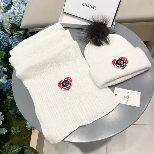 Wholesale Moncler Hat and Scarf Set #1401314 $68.00 USD, Wholesale Quality Replica Moncler Hat and Scarf and Glove Set