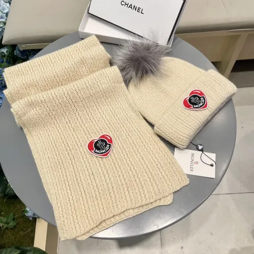 Wholesale Moncler Hat and Scarf Set #1401315 $68.00 USD, Wholesale Quality Replica Moncler Hat and Scarf and Glove Set
