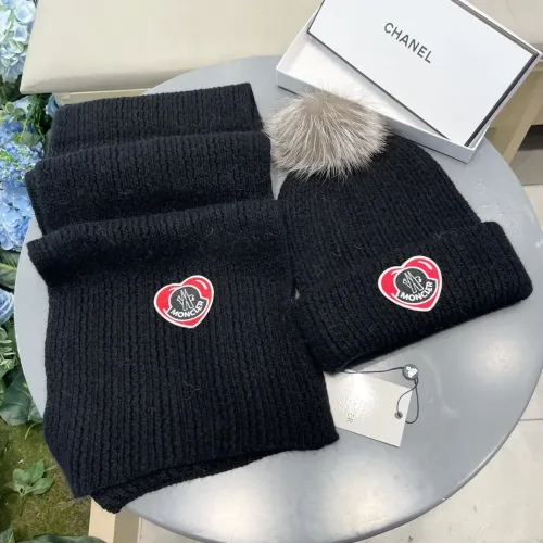 Wholesale Moncler Hat and Scarf Set #1401317 $68.00 USD, Wholesale Quality Replica Moncler Hat and Scarf and Glove Set