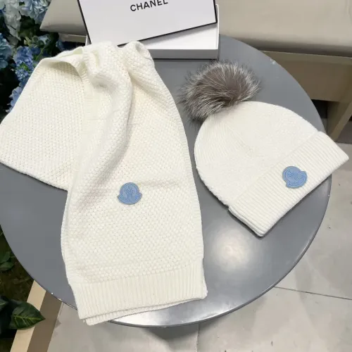 Wholesale Moncler Hat and Scarf Set #1401318 $64.00 USD, Wholesale Quality Replica Moncler Hat and Scarf and Glove Set