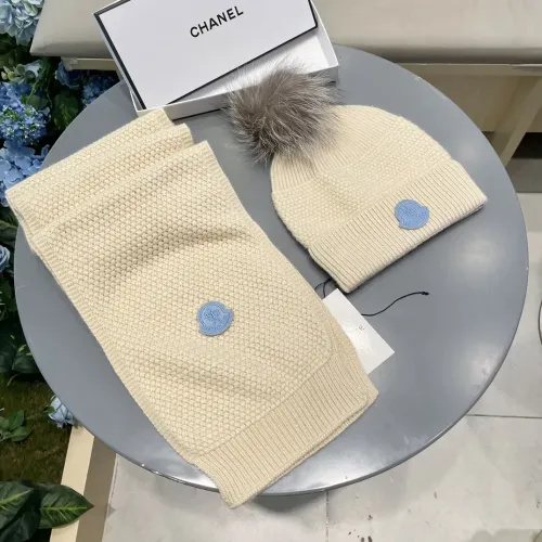 Wholesale Moncler Hat and Scarf Set #1401319 $64.00 USD, Wholesale Quality Replica Moncler Hat and Scarf and Glove Set