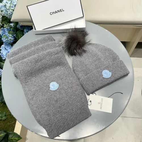 Wholesale Moncler Hat and Scarf Set #1401320 $64.00 USD, Wholesale Quality Replica Moncler Hat and Scarf and Glove Set