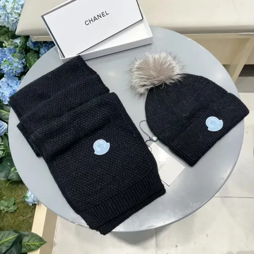 Wholesale Moncler Hat and Scarf Set #1401321 $64.00 USD, Wholesale Quality Replica Moncler Hat and Scarf and Glove Set