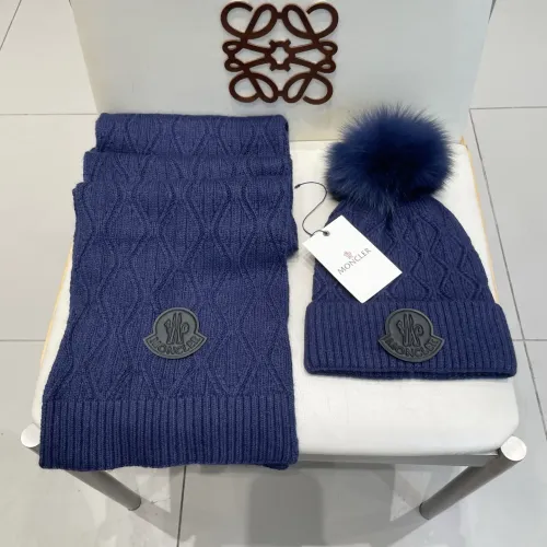 Wholesale Moncler Hat and Scarf Set #1401324 $64.00 USD, Wholesale Quality Replica Moncler Hat and Scarf and Glove Set