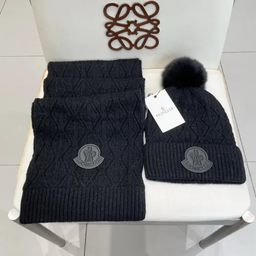Wholesale Moncler Hat and Scarf Set #1401325 $64.00 USD, Wholesale Quality Replica Moncler Hat and Scarf and Glove Set
