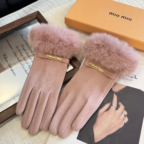 Wholesale MIU MIU Gloves For Women #1401330 $39.00 USD, Wholesale Quality Replica MIU MIU Gloves