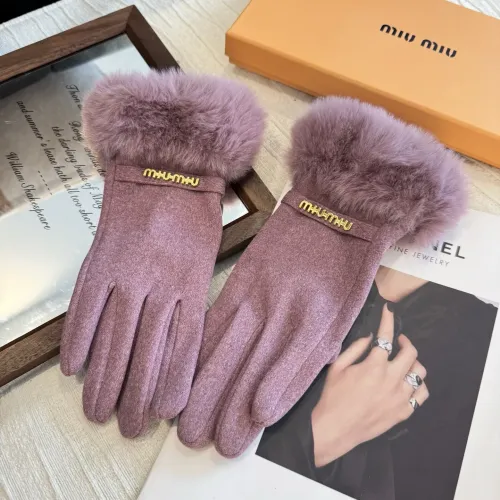 Wholesale MIU MIU Gloves For Women #1401331 $39.00 USD, Wholesale Quality Replica MIU MIU Gloves