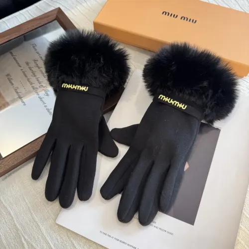 Wholesale MIU MIU Gloves For Women #1401332 $39.00 USD, Wholesale Quality Replica MIU MIU Gloves