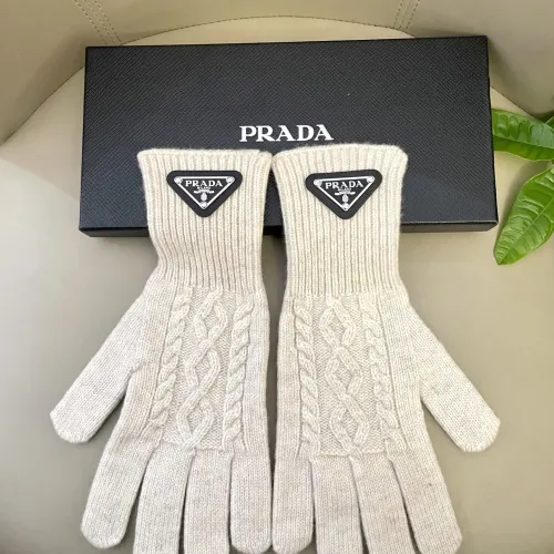 Wholesale Prada Gloves #1401346 $40.00 USD, Wholesale Quality Replica Prada Gloves