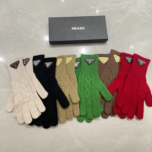 Replica Prada Gloves #1401346 $40.00 USD for Wholesale