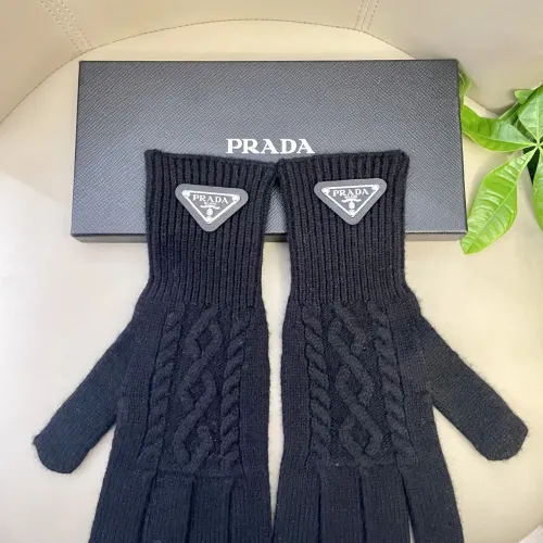 Wholesale Prada Gloves #1401347 $40.00 USD, Wholesale Quality Replica Prada Gloves