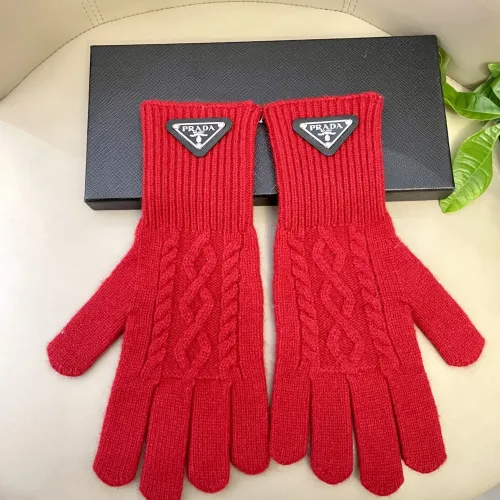 Wholesale Prada Gloves #1401349 $40.00 USD, Wholesale Quality Replica Prada Gloves